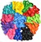 12 Inches Premium Assorted Colorful Balloons (Rainbow Color) 13.3 x 9.4 x 0.5 inches
